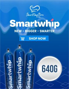 Smartwhip Silver 640g - Smartchefstore UK